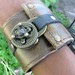 Steampunk Unisex Cuff - Distressed Brown